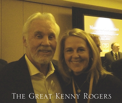 Muffet Meets the Great Kenny Rogers at IUSA